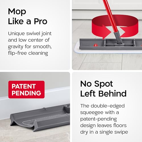 Tyroler MoppyShmoppy Heavy Duty Floor Squeegee for Concrete Floors 16.5"
