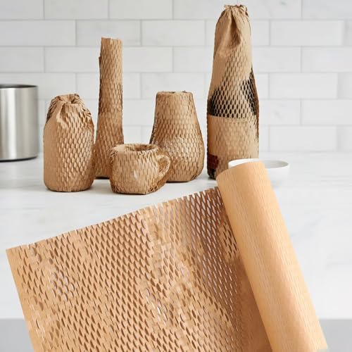 Honeycomb Packing Paper 12" x 200" Packing Paper Substitute Alternative for Shipping Moving Small Business Supplies