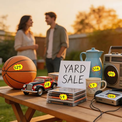 450Pcs Garage Sale Stickers,1.5"x2.25" Waterproof Removable & No-Residue - size: (1.5"x2.25")with $