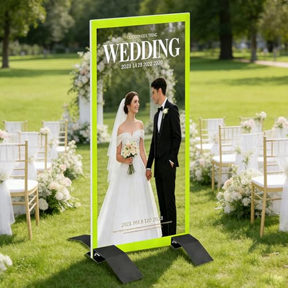 Electroplated Iron Foam board stand, 4 Pcs Adjustable Spider Feet Base Floor Standing Display Stand for Advertising, Retail Stores, Events, Wedding Decor