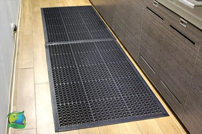 Envelor Anti Fatigue Bar Mat, Non Slip Kitchen Floor Door Mat, 36 x 60 in - size: 36"L x 60"W x 0.4"Th