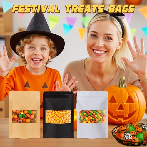 JETMORE 150 Pack Treat Bags, Snack Bags, Sealable Treat Bags, 4.7x7.9in - color: Yellow, size: 150 Pack 4.7x7.9in (12x20cm)