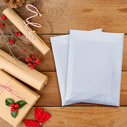 UCGOU Small Poly Mailers 6x9 Inch White 200 Pack Plastic Shipping Bags - color: White, size: 6X9" 200PC