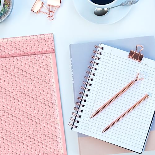 Light Pink Bubble Mailers 4x8, Poly Padded Envelopes #000, 500 Pack - color: Light Pink, size: 4"x8" / 500 Pack