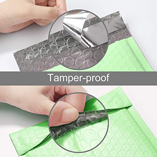 Famagic Mint Green Bubble Mailers 10.5x16 for Clothing, 25pc Usable 10.5x15 - color: Mint Green, size: 10.5x16 Inches