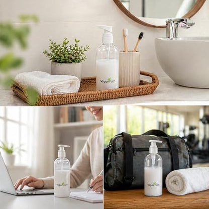 Shampoo/Conditioner Dispenser Pump for Bottles, Leak Proof, Pump Top Fits 1 L/33.8 oz Bottles, 28/410 Neck Size, Variety Pack of 2 - color: Variety Pack of 2