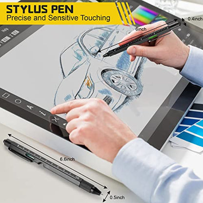 MAFEHAN 10-in-1 Multitool Pen Set, Gifts for Men Dad Husband Grandpa - color: Black&black
