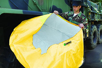 Enpac Prowler Pop-Up Pool, 150 Gallon, Yellow, Durable, Cold-Rated, Foldable, Teardrop Design, Lightweight - size: 150 Gallon