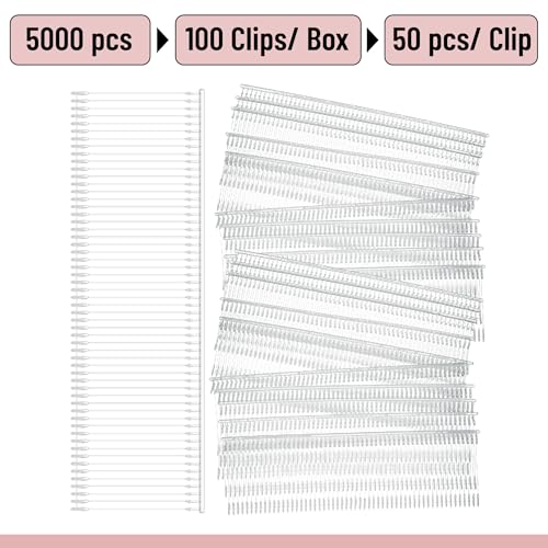 Mr. Pen- Standard Tagging Gun Fasteners, 1 Inch, 5000 pcs, White - size: 1 Inch, 5000 pcs