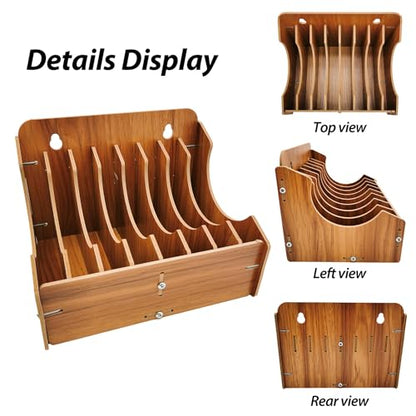 8-Tier Sandpaper Organizer Fit for Sanding Discs 5 Inch, Sandpaper Storage Holder, Woodworking Tool Box Organizers and Storage Rack (Excluding Sandpaper), 2 Pack - style: 2 Pack