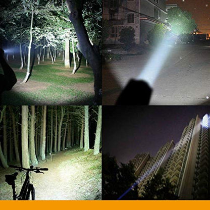 LED Flashlight High Powered – 1200 Lumens Bright Zoomable Spotlight or Floodlight - 5 Modes - Brightest Ultra Light, Pocket Size, Waterproof, Tactical - Camping, Travel, Emergencies