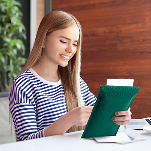 UCGOU Bubble Mailers 7.25x12" 40 Pack Usable Size 7.25x11" Green Padded - color: Green, size: 7.25x12" 40PC