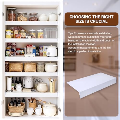 Wire Shelf Covers for Wire Shelving,38''W X12 D,White5 Pcs - size: 38*12inch