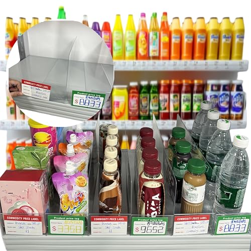 Organizing Essentials Kit - Shelf Dividers, Storage Bin Labels, Index Card Holder, Wire Rack Covers & Shelf Clips with Adjustable Pegs and Label Holders for Pantry, Closet, Office Storage Solutions - size: 3915-Card Slot-UP