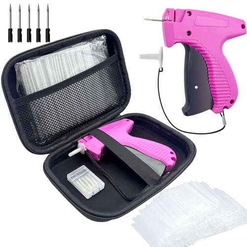 Price Tagging Gun for Clothing, Retail Attacher Tag Gun for Clothes - color: Pink