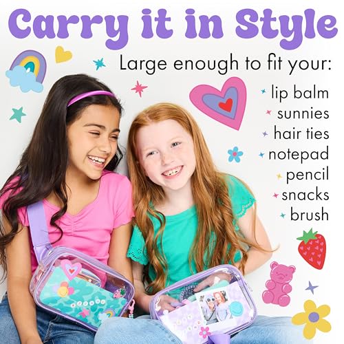 Creativity for Kids Chic Boutique Belt Bag: DIY Girls Art & Craft Kit, Girls Toys Age 6-8+, Crafts and Cute Stuff for Girls, Birthday Gifts for Girls
