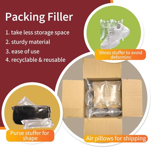 Dish Packing Kit Honeycomb Wrapping Paper and 300 Count Air Pillows for Shipping
