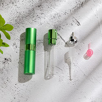 LISAPACK 8ml Travel Perfume Bottle Refillable, 7 PCS Cologne Atomizer Spray - color: 7 Colors