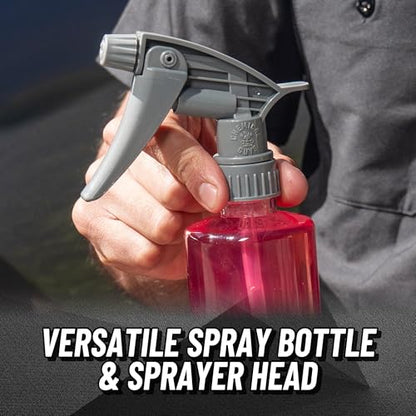 Chemical Guys, Heavy Duty Spray Bottle & Trigger Sprayer, 16 oz, 3 Pack - size: 16ounce(3pack)