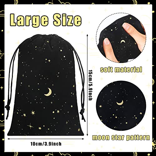 Hillban 30 Pcs 4 x 6, Black Velvet Bag with Drawstring for Jewelry - color: Black, size: 4 x 6 "