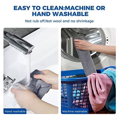 6pcs Dusters Replacement Cloth Retractable Gap Dust Cleaner Cloths, Reusable Microfiber Cloth Cover Washable, Under Furniture Duster Refill for Home Kitchen Household Wall Couch Cleaning Supplies - size: 6PCS Duster Cloths