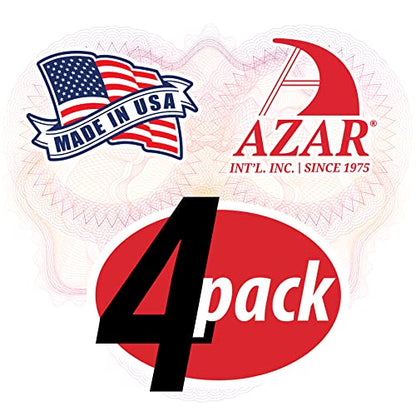 Azar Displays 515318 7.5" Acrylic Square Riser (4 Pack) - size: 7.5 X