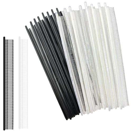 2000Pcs Mini Stitch Gun Fasteners Fit Micro Stitch Gun, 0.17 inch/4.4mm - color: Black, White