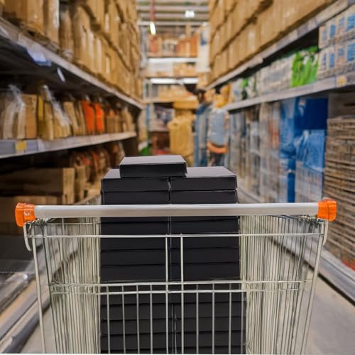 Rempry 30 Pack 7x5x1 Black Shipping Boxes, Small Cardboard Mailer Boxes for Small Business Packaging - color: Black, size: 7X5X1-30 Pack