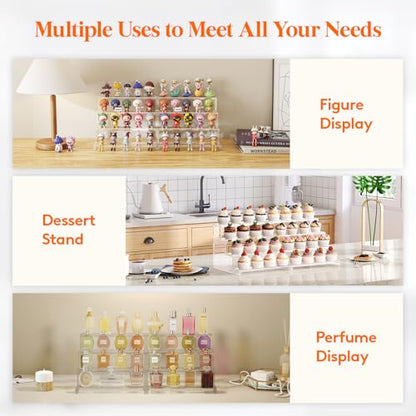 Lifewit 12" Perfume Organizer, Cologne Stand Tool-Free Assembly, 1 Pcs - color: Clear, size: 12 Inch,1 Pcs