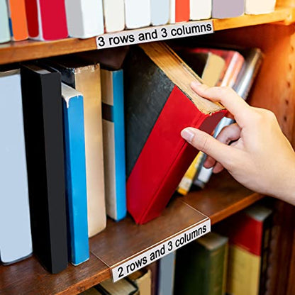 Containlol 30 Pcs PVC Shelf Label Holders with Insert Card, 7.9x5.1x0.8'' - size: 7.9x5.1x0.8''