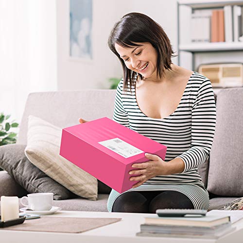UCGOU Extra Large Poly Mailers 24x24 Inch Hot Pink 50 Pack Shipping Bags - color: Hot Pink, size: 24x24" 50PC
