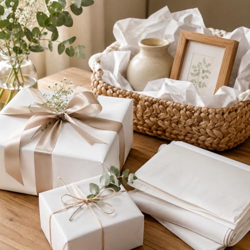 100 Packing Paper Sheets for Moving Supplies, 17x27 Newsprint Wrapping Paper for Mugs & Ornaments - Box Filler Supplies - size: 17x27
