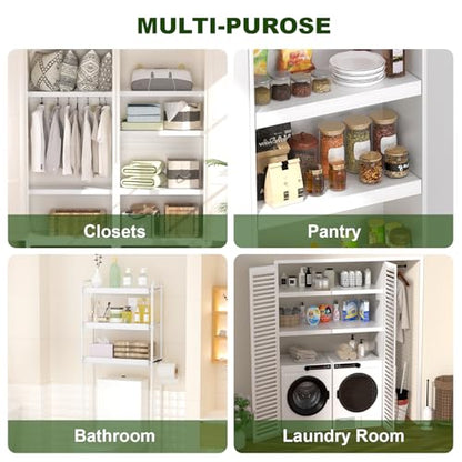 Wire Shelf Covers, PVC Wire Rack Covers for Pantry 32" W X 12" D - color: White, size: 32" W X 12" D