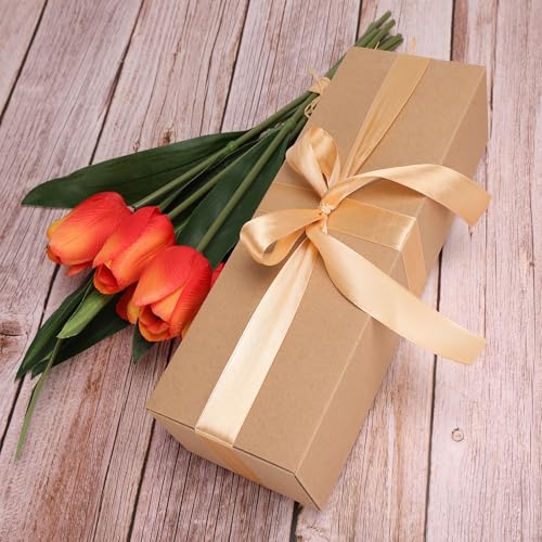 CRUGLA 40 Packs 12x4x3 Shipping Boxes for Small Business, Corrugated Cardboard Boxes Bulk for Shipping Packing Mailing - size: 12x4x3 Inch