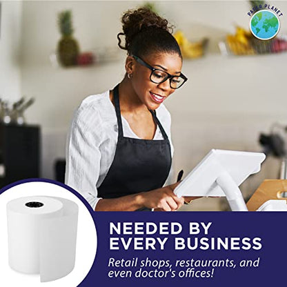 Thermal Paper for Clover POS (Clover Station Thermal Printer) by Paper Planet | Credit Card Receipt Rolls for C500 C501 C503 C100 P100 | 20 Rolls (Pack of 2) - size: 20 Rolls (Pack of 2), style: Standard