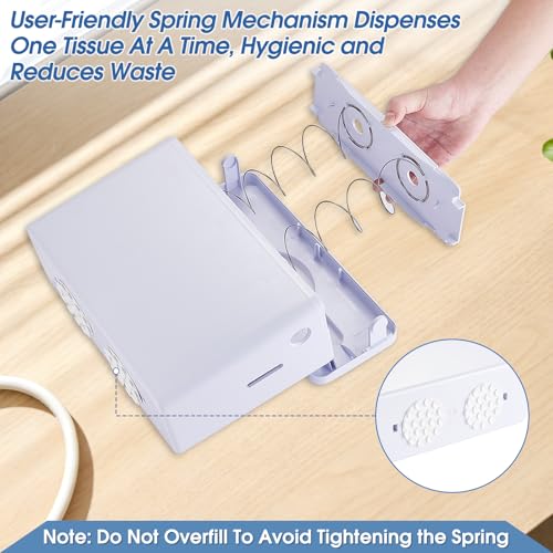 Countertop Paper Towel Dispenser, 200-Sheet Capacity - color: 5857s-white