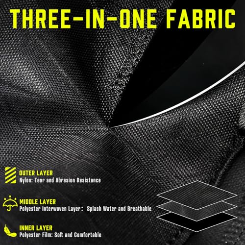 LIUGX Tactical ID Card Holder, Badge Holder with Lanyard, 3-in-1 Fabric - color: Black Edc Pouch Ver