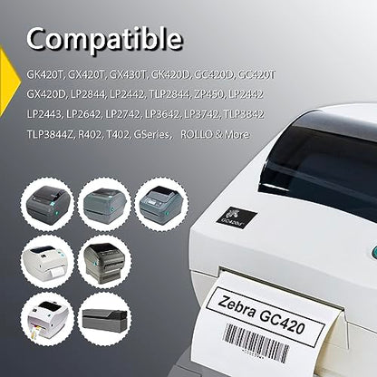 BETCKEY - 1.5" x 0.5" (38 mm x 13 mm) Thermal Labels, [20 Roll/47000 Labels]