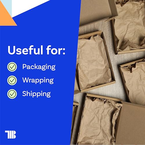 Kraft Paper Roll, 18" x 14400" (1200') Made in USA, 30 lb. Brown Packing Paper Roll, Recyclable Void Fill, Brown Kraft for Shipping, Packing, Wrapping, Storing - size: 18 inch x 1200 feet