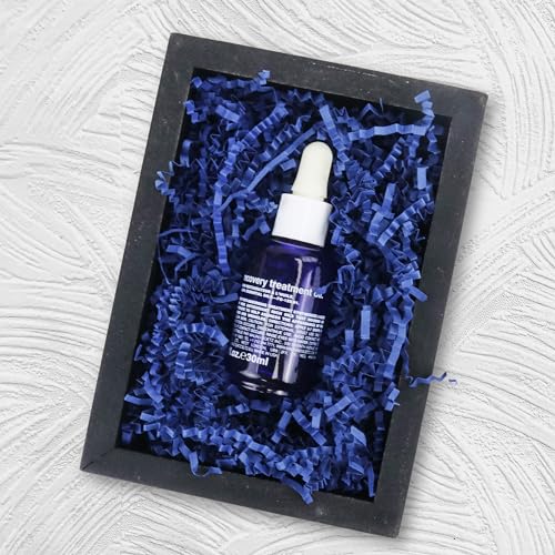 MagicWater Crinkle Cut Paper for Gift Baskets - 1/2LB - Navy Blue - color: Navy Blue