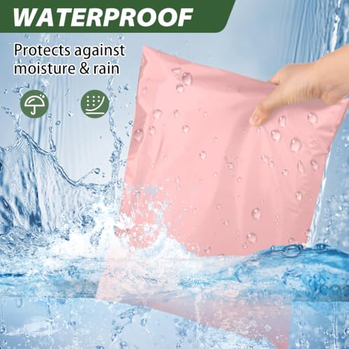10Pack Thick Large Poly Mailers Bags 19x24 for Clothes and Small Bussiness - color: Pink, size: 10 Pack-19x24
