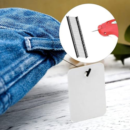 3000pcs Standard Tagging Fasteners Regular Plastic Tag Gun Refills Price Tag Label Garment Tagging Barbs 3 Sizes - 1 Inch, 2 Inches, 3 Inches