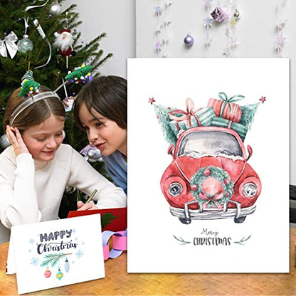 24 Sheets White Cardstock 8.5 x 11, Goefun 80lb Card Stock Printer Paper - color: white, size: 8.5x11