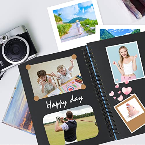 Goefun 24 Sheets 80lb Black Cardstock 8.5 x 11 Black Paper - color: black, size: 8.5x11