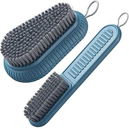 Cleaning Brush Soft Bristle Brush Laundry Scrub Brush Clothes & Shoes Brush - color: Blue