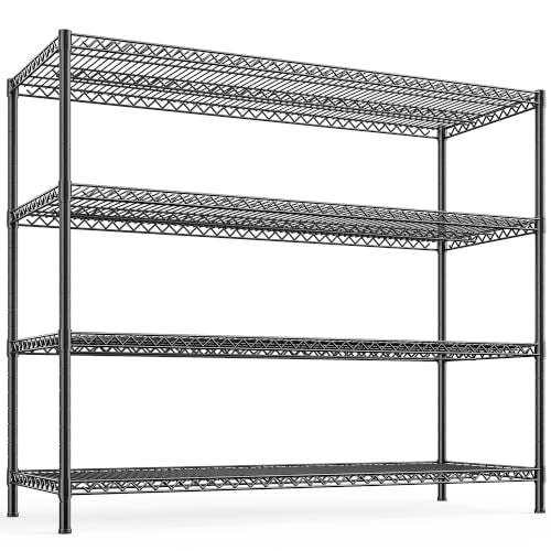 REIBII Storage Shelves, 2560LBS Heavy Duty&Adjustable Height for Garage - size: 1 SET-55.5" W X 18''D X 55.5" H