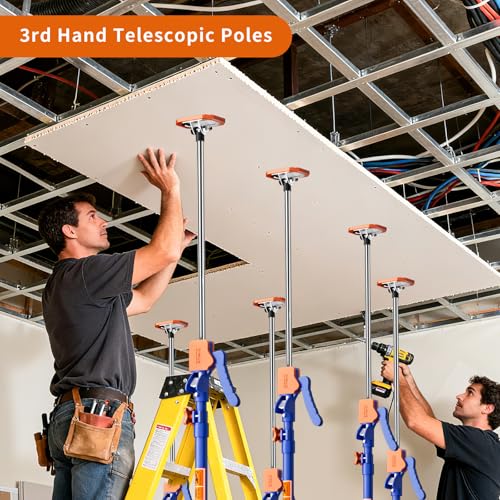 2PK Cabinet Jack, 54-115 inch Adjustable Support Pole - size: 54"-115" 2PK