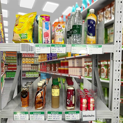 20 Pcs 39*15CM Transparent Shelf Dividers with Card Slot，Adjustable Shelf Organizers, Crystal Clear PVC, Ideal for Product Display and Organization on Wire Shelves, Retail Shelving by Clip Strip - size: 3915-Card Slot