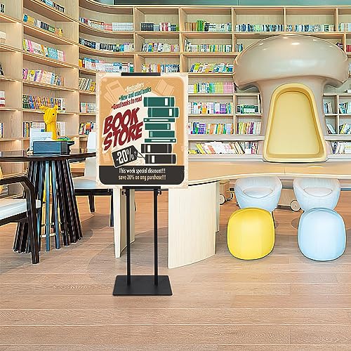 Poster Stand for Display, Adjustable Heavy Duty Poster Board Stand - size: Double-Pole Poster Stand 1 Pack