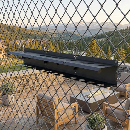 Pickleball Paddle Rack, Wall or Fence Moun